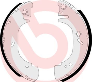 BREMBO Komplet kočionih papuča
