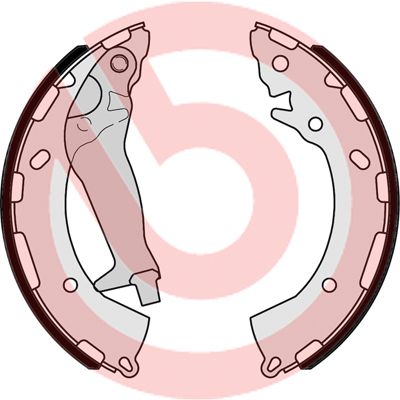 BREMBO Komplet kočionih papuča