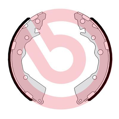 BREMBO Komplet kočionih papuča