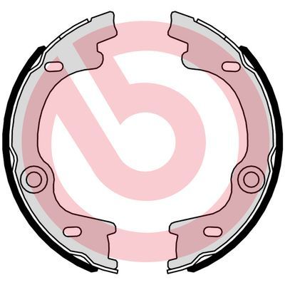 BREMBO Komplet kočionih papuča, parkirna kočnica
