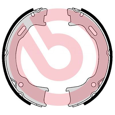 BREMBO Komplet kočionih papuča, parkirna kočnica