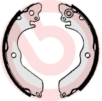 BREMBO Komplet kočionih papuča