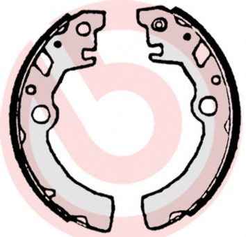 BREMBO Komplet kočionih papuča