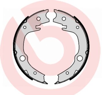 BREMBO Komplet kočionih papuča, parkirna kočnica