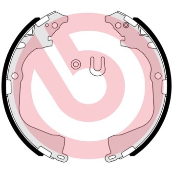 BREMBO Komplet kočionih papuča