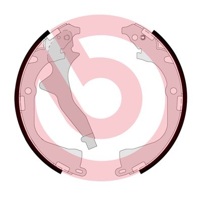 BREMBO Komplet kočionih papuča