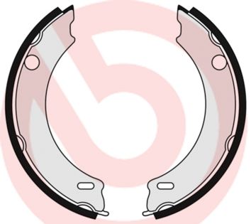 BREMBO Komplet kočionih papuča, parkirna kočnica