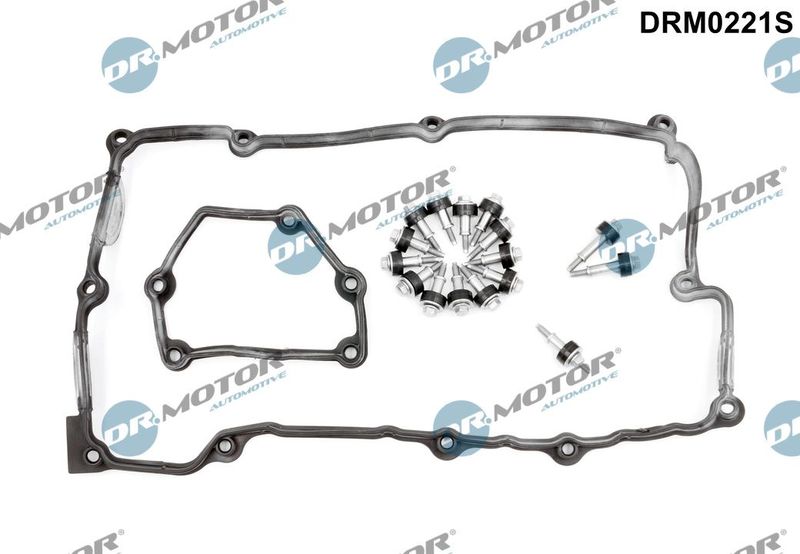 DR.MOTOR AUTOMOTIVE Komplet brtvi, poklopac glave cilindra