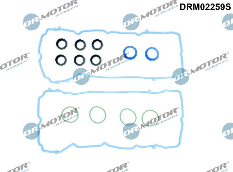 DR.MOTOR AUTOMOTIVE Komplet brtvi, poklopac glave cilindra