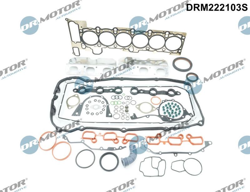 DR.MOTOR AUTOMOTIVE Komplet brtvi, glava cilindra