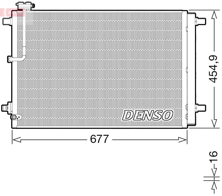 DENSO Kondenzator, klimauređaj