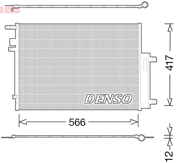 DENSO Kondenzator, klima-uređaj