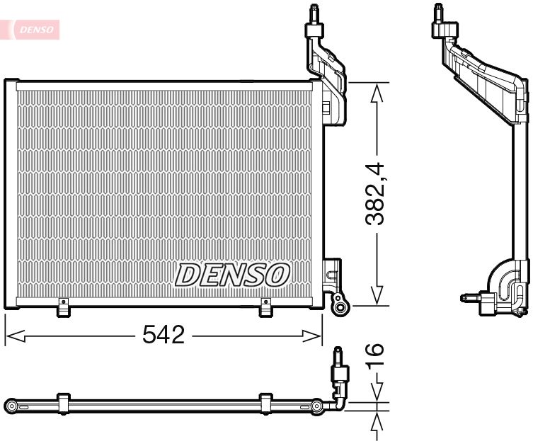 DENSO Kondenzator, klimauređaj