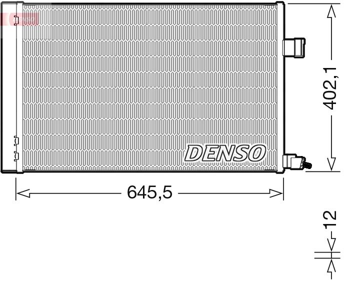 DENSO Kondenzator, klimauređaj