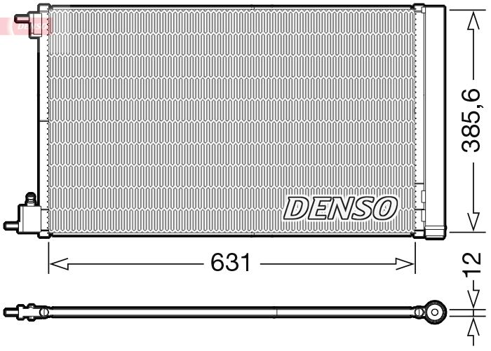 DENSO Kondenzator, klimauređaj