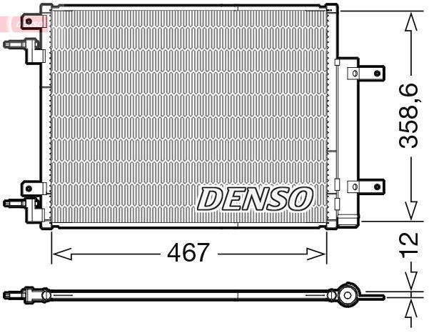 DENSO Kondenzator, klimauređaj