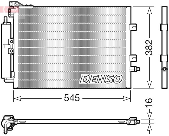 DENSO Kondenzator, klima-uređaj