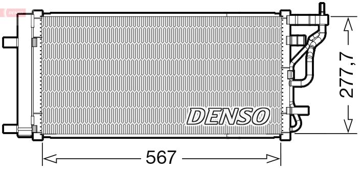 DENSO Kondenzator, klimauređaj