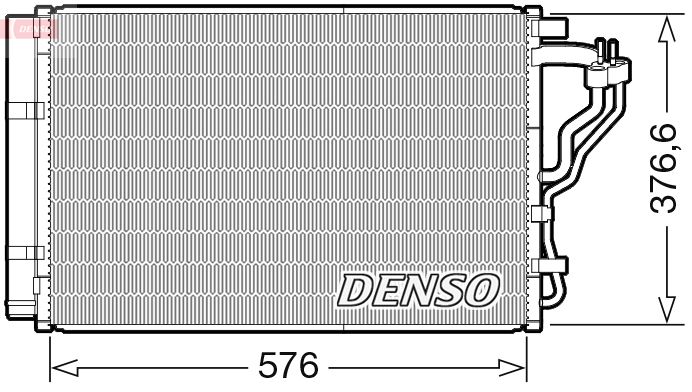 DENSO Kondenzator, klimauređaj