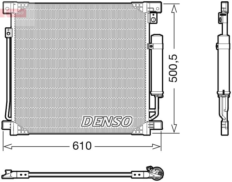 DENSO Kondenzator, klimauređaj