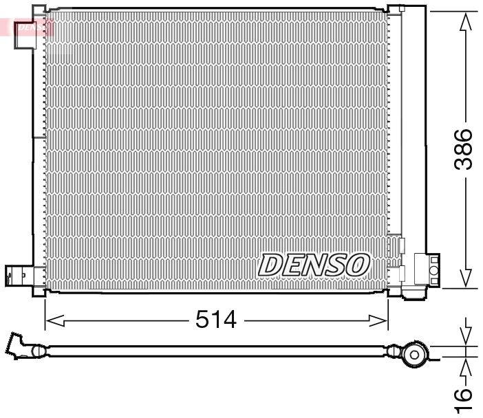 DENSO Kondenzator, klima-uređaj