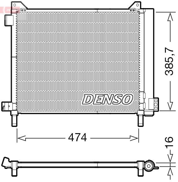 DENSO Kondenzator, klima-uređaj