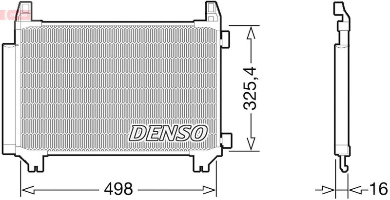 DENSO Kondenzator, klimauređaj