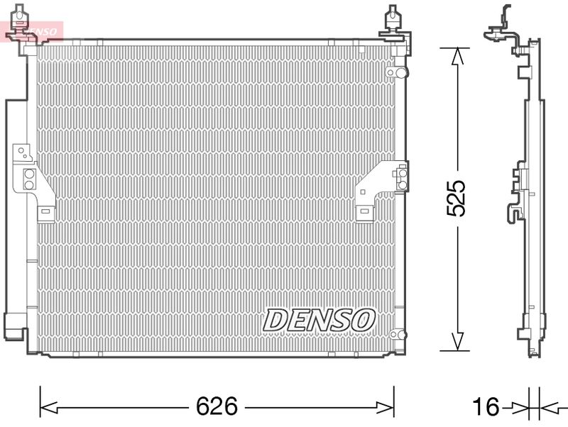 DENSO Kondenzator, klima-uređaj