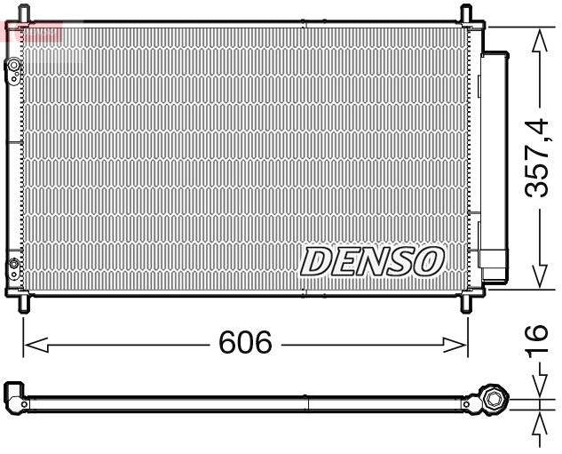 DENSO Kondenzator, klimauređaj
