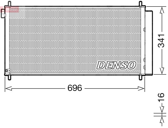 DENSO Kondenzator, klimauređaj