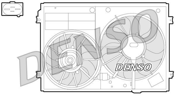 DENSO Ventilator, hlađenje motora