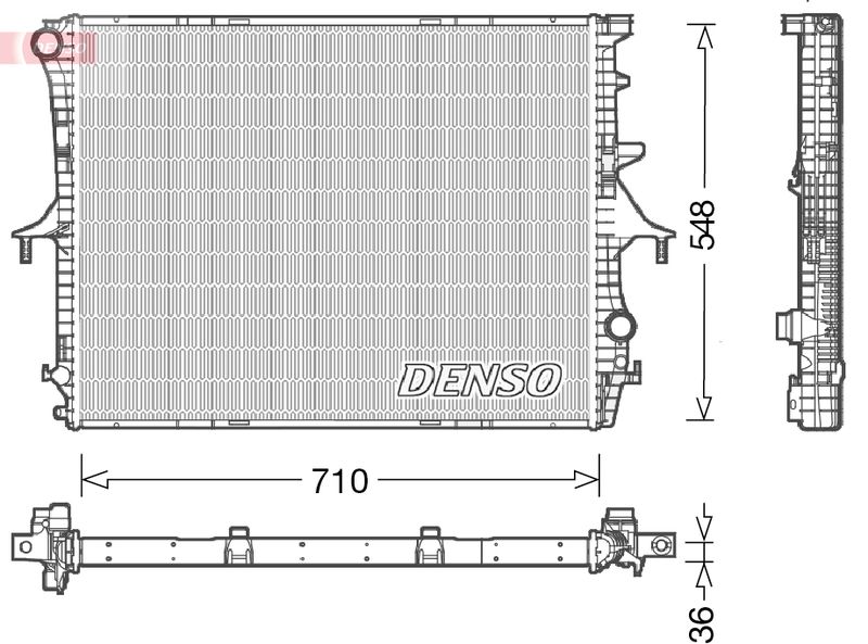 DENSO Hladnjak, hlađenje motora