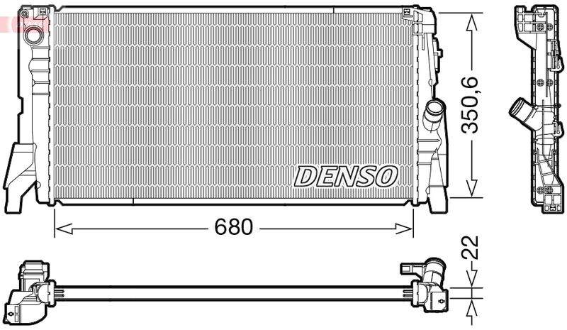 DENSO Hladnjak, hlađenje motora