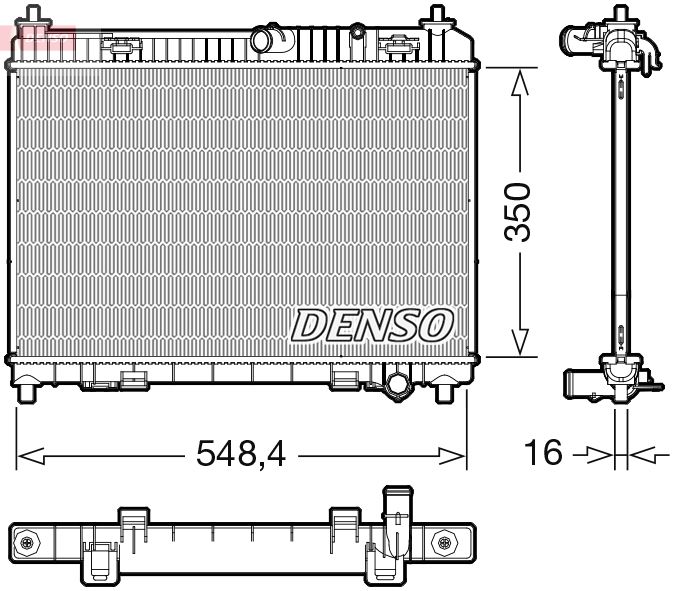 DENSO Hladnjak, hlađenje motora