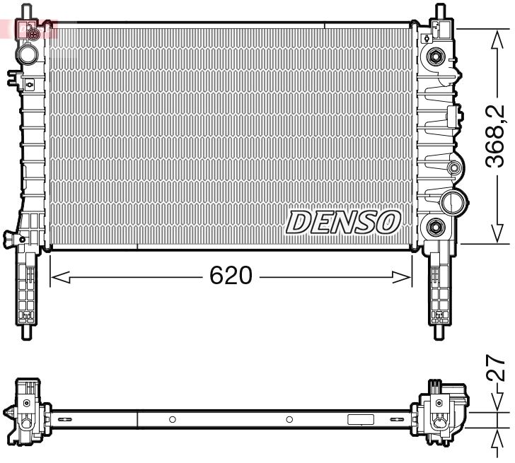 DENSO Hladnjak vode