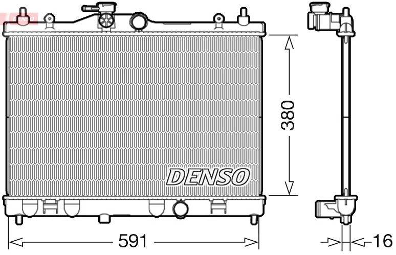 DENSO Hladnjak, hlađenje motora