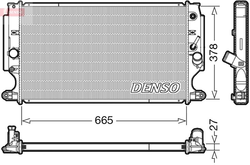 DENSO Hladnjak, hlađenje motora
