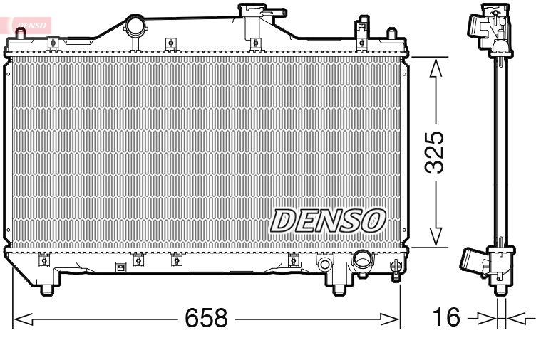 DENSO Hladnjak, hlađenje motora