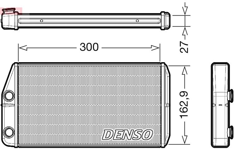 DENSO Izmjenjivač topline, grijanje unutrašnjosti