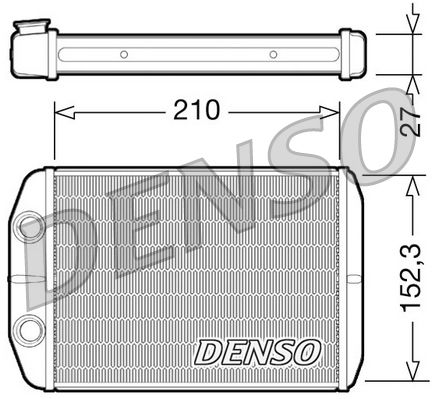 DENSO Izmjenjivač topline, grijanje unutrašnjosti