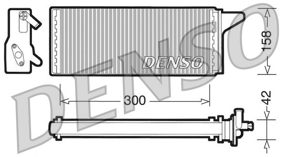 DENSO Izmjenjivač topline, grijanje unutrašnjosti