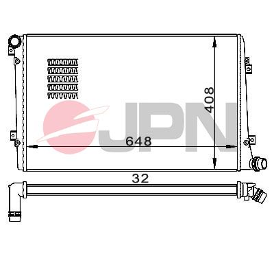 JPN Hladnjak, hlađenje motora