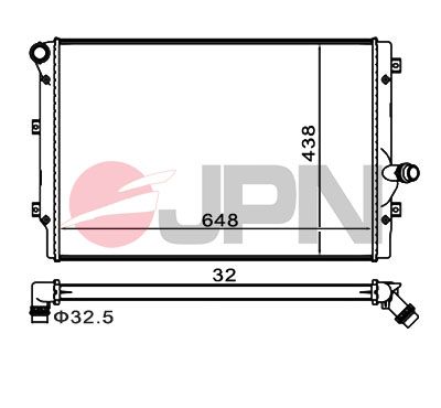 JPN Hladnjak, hlađenje motora