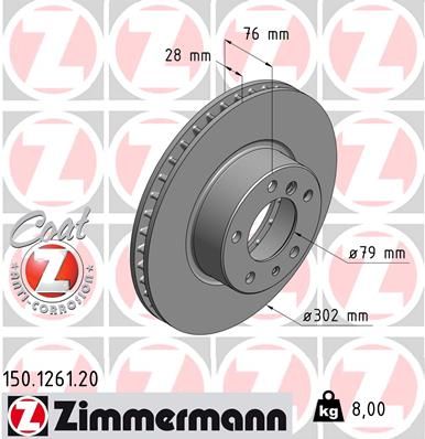 ZIMMERMANN Disk ploča
