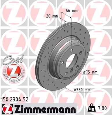 ZIMMERMANN Disk ploča