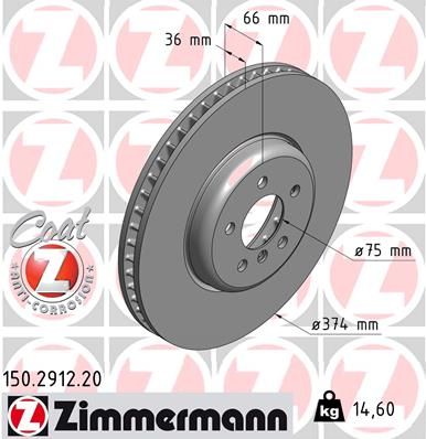 ZIMMERMANN Disk ploča