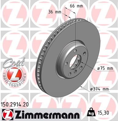 ZIMMERMANN Disk ploča