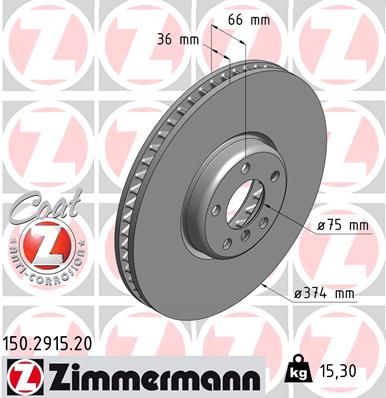 ZIMMERMANN Disk ploča