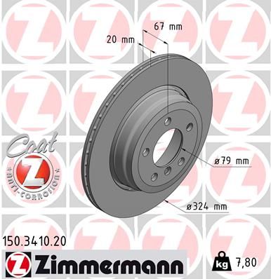 ZIMMERMANN Disk ploča