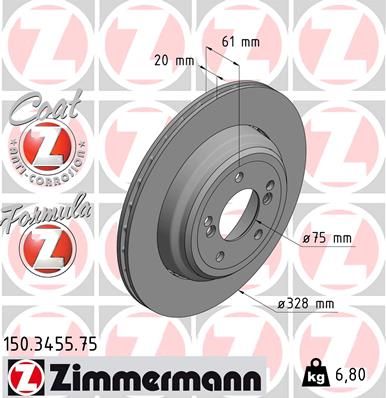 ZIMMERMANN Disk ploča